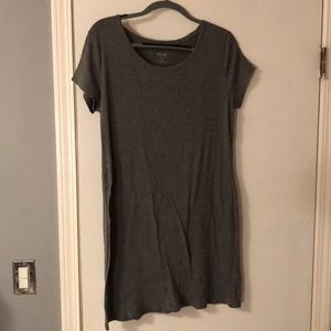 Grey T-shirt dress